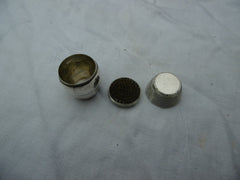 1750 very nice Georgian silver Barrel Nutmeg grater by Daniel Field