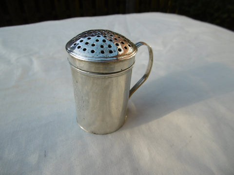 1800 lovely Georgian silver Kitchen pepper by JH 46g