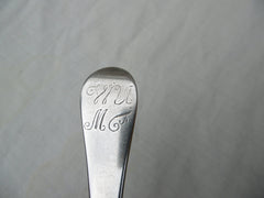 1730 very rare Perth tablespoon by James and Francis Brown 64g