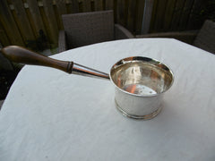 1720 very rare Plymouth provincial silver brandy pan by Samuel Blatchford 195 grams