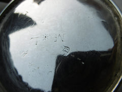 1720 very rare Plymouth provincial silver brandy pan by Samuel Blatchford 195 grams