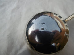 1730 very rare 18th century North west ladle by unascribed maker PB Chester area