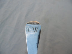 1720 very rare Unascribed Irish Provincial Rat tail tablespoon by IT 55g