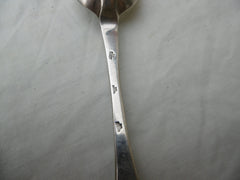 1730 interesting early 18th century provincial rat tail tablespoon possibly Micon Melvin Exeter