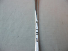 1790 rare Scottish provincial basting spoon possibly William Simpson of Banff 30cms long