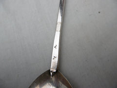 1640 fine rare Exeter silver seal top spoon 42g
