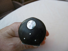 1800 very rare Scottish silver and horn Zooamorphic snuff mull of a Seals head