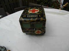 1936 Pre war rare Tipp Co tinplate Ambulance or Sanitatsauto with box and figures for sale