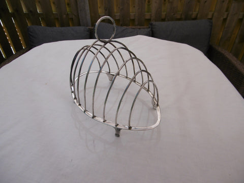 1800 very pretty Georgian silver toast rack by Peter and Anne Bateman 120g
