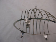 1800 very pretty Georgian silver toast rack by Peter and Anne Bateman 120g