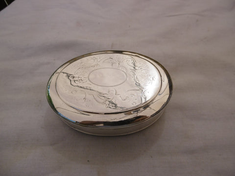 1725 rare George 1st silver tobacco box by Edward Cornock 115 grams