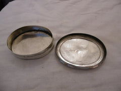 1725 rare George 1st silver tobacco box by Edward Cornock 115 grams