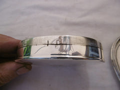 1725 rare George 1st silver tobacco box by Edward Cornock 115 grams