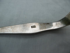 1780 very fine pair of Hester Bateman bright cut sugar tongs