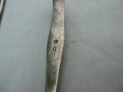 1780 very fine pair of Hester Bateman bright cut sugar tongs