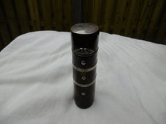 1820 fine Georgian silver mounted Tortoiseshell case containing two razors