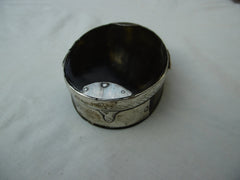 1740 beautiful Tortoiseshell and silver snuff box see photos 8.5cms