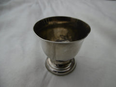 1717 rare small George 1st Childs or Tot cup great date letter 24g