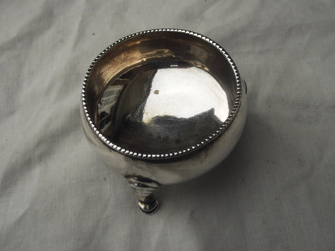 1771 rare George 111 Chester silver salt by maker WP