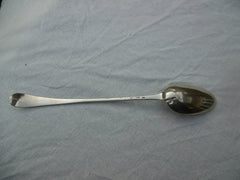 1776 rare Georgian Chester basing or stuffing spoon by R Richardson 30cms