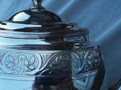 1801 stunning 4 piece George 111 silver teapot and coffee set 52ozs