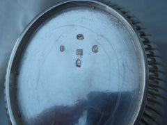 1812 rare heavy George 111 silver twin compartment tea caddy 28ozs.
